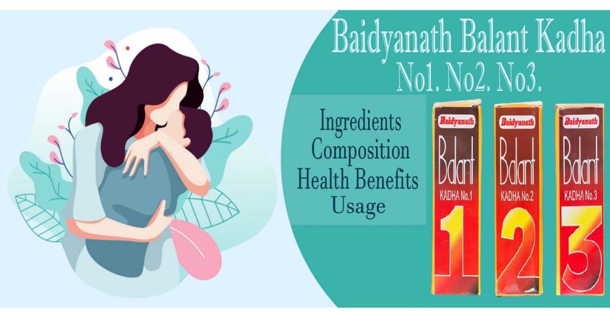 Baidyanath Balant Kadha No1. No2. No3