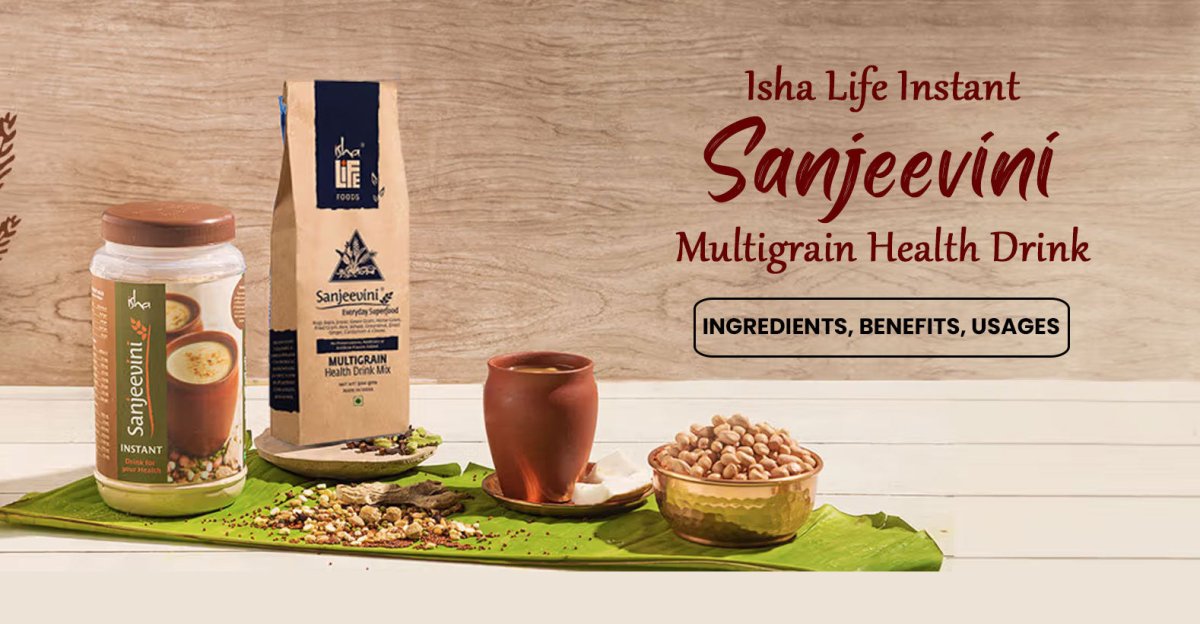 Isha Life Instant Sanjeevini Multigrain Health Drink