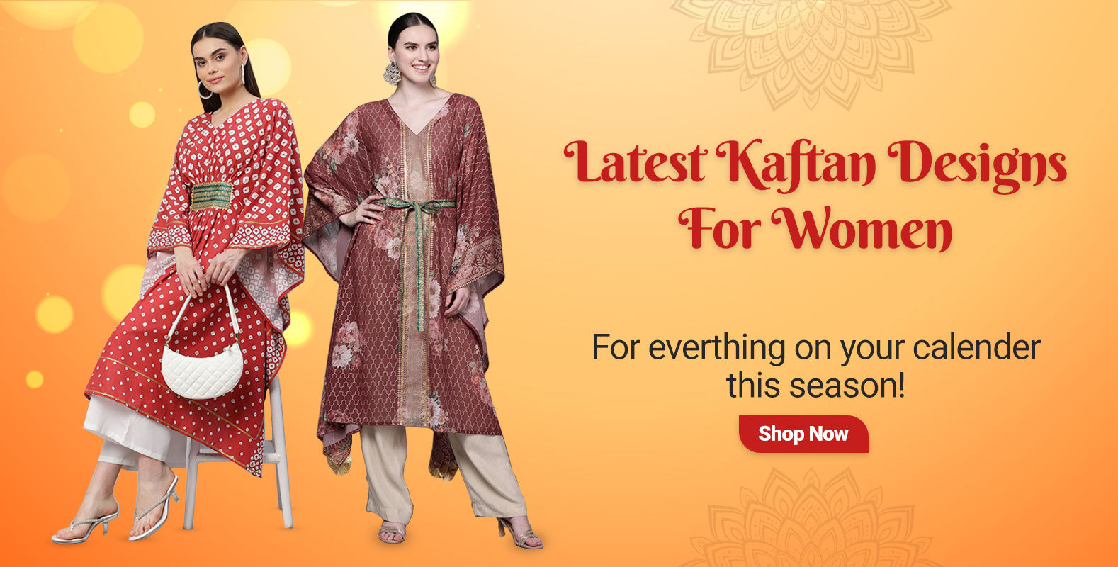 Fancy Red Kaftan Set - Beautiful Kaftans - Chic Dresses - Sophisticated