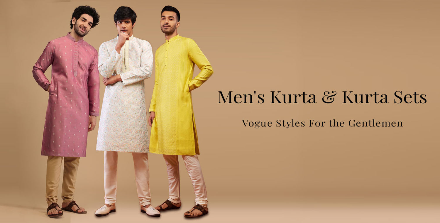 Buy Designer Kurta and Kurta Sets For Men At Distacart