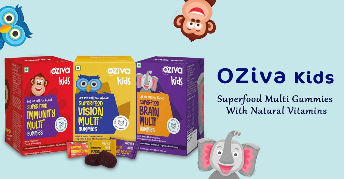 OZiva Kids Superfood Gummies