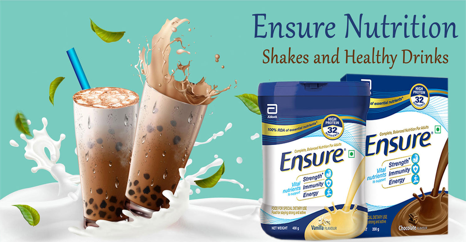 Ensure Drink- The Healthy & Nutritional Drink (Chocolate & Vanilla)
