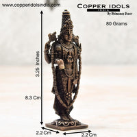 Thumbnail for Bhimonee Decor Handmade Copper Balaji Idol - Distacart