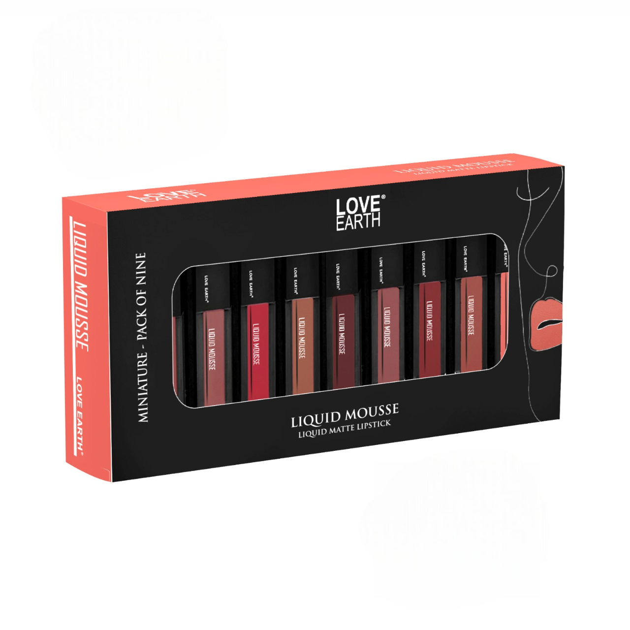 Love Earth Liquid Mousse Miniature Liquid Matte Lipstick