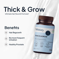 Thumbnail for Miduty by Palak Notes Thick & Grow Capsules - Distacart