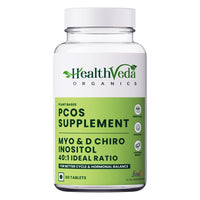 Thumbnail for Health Veda Organics Plant Based PCOS Multivitamin Supplement Tablets