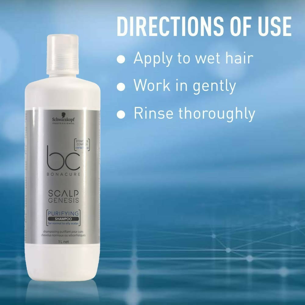 Schwarzkopf Professional Bonacure Scalp Genesis Purifying Shampoo - Distacart