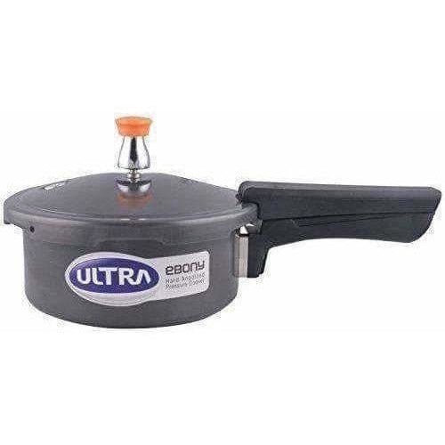 Aluminium Hard Anodized Pressure Cooker 2Liters - Distacart