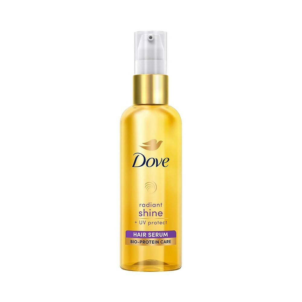 Dove Radiant Shine + UV Protect Hair Serum - Distacart