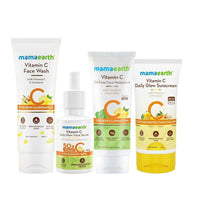 Thumbnail for Mamaearth CSMS (Cleanser, Serum, Moisturizer, Sunscreen) Vitamin C Daily Glow Combo