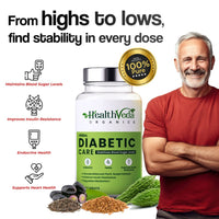 Thumbnail for Health Veda Organics Diabetic Care Tablets