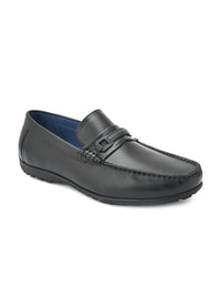 Thumbnail for House of Pataudi Men Genuine Leather Formal Loafers