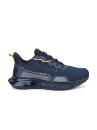 Thumbnail for Campus Men Navy Blue Mesh Running Shoes