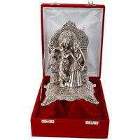 Thumbnail for International Gift Silver Plated Radha Krishna Idol - Distacart