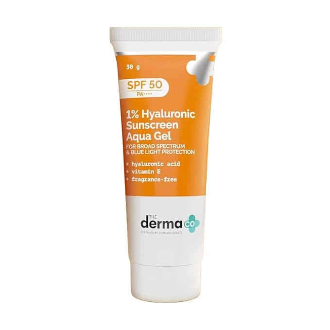 The Derma Co 1% Hyaluronic Sunscreen Aqua Gel