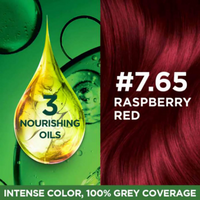 Thumbnail for Garnier Color Naturals Ultra Hair Color - 7.65 Raspberry Red