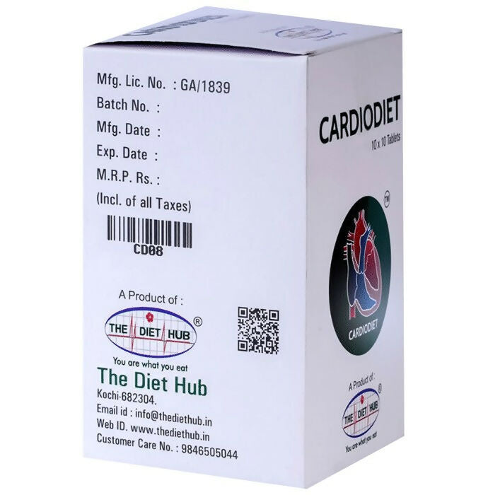 The Diet Hub Cardiodiet Tablets - Distacart