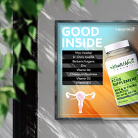 Thumbnail for Health Veda Organics Plant Based PCOS Multivitamin Supplement Tablets