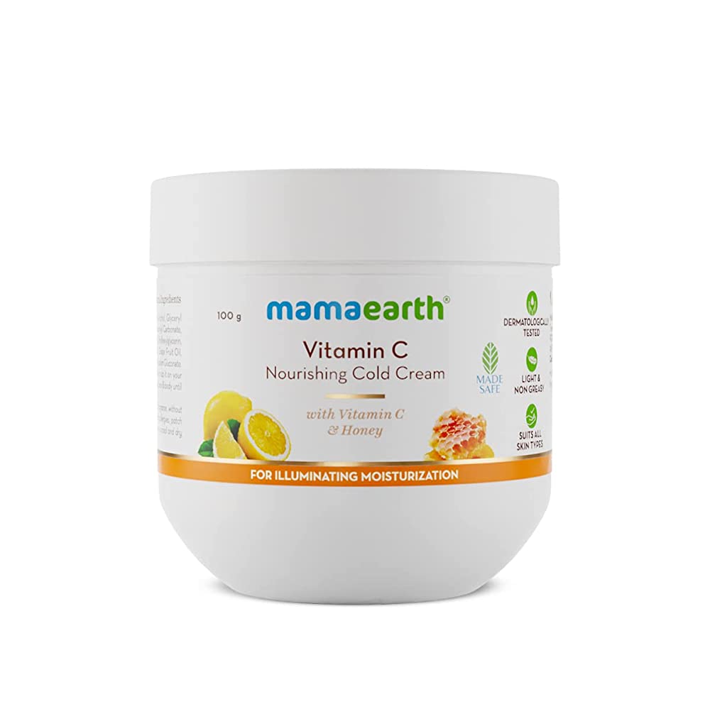 Mamaearth Vitamin C Nourishing Cold Cream with Vitamin C & Honey - Distacart