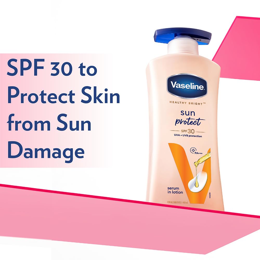 Vaseline Sun Protect SPF 30 Serum In Lotion With UVA + UVB Protection, PA+++ - Distacart