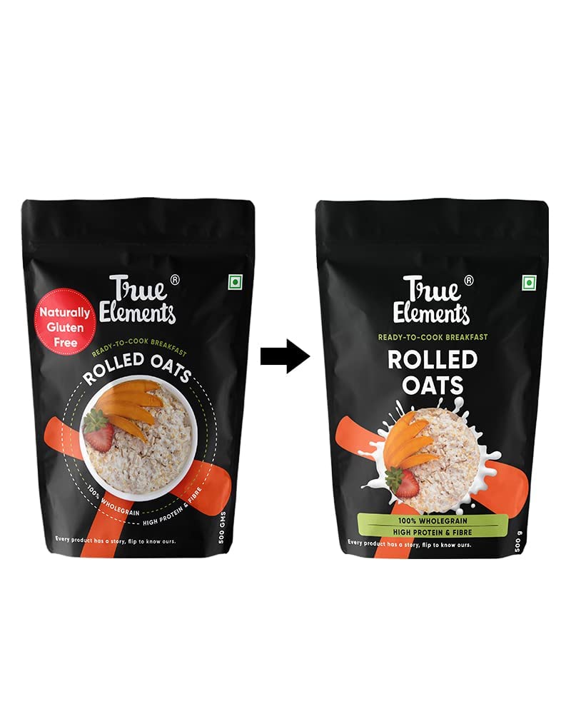 True Elements Rolled Oats Gluten Free - Distacart