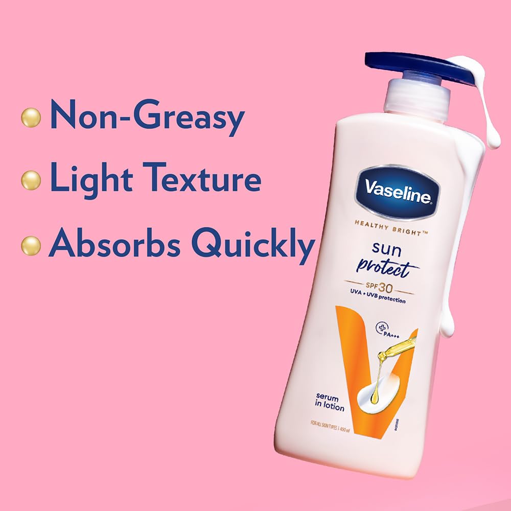 Vaseline Sun Protect SPF 30 Serum In Lotion With UVA + UVB Protection, PA+++ - Distacart