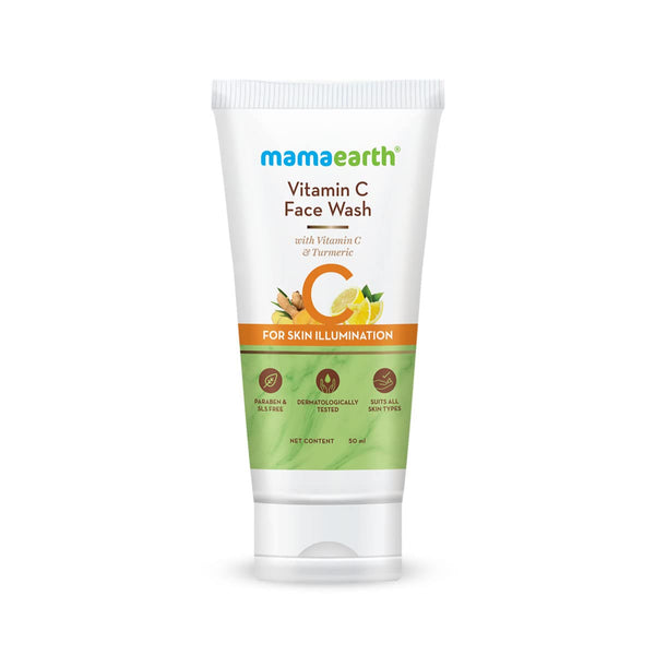 Mamaearth Vitamin C Face Wash For Skin Illumination