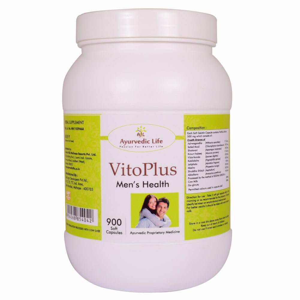 Ayurvedic Life Vito Plus Men's Health Capsules