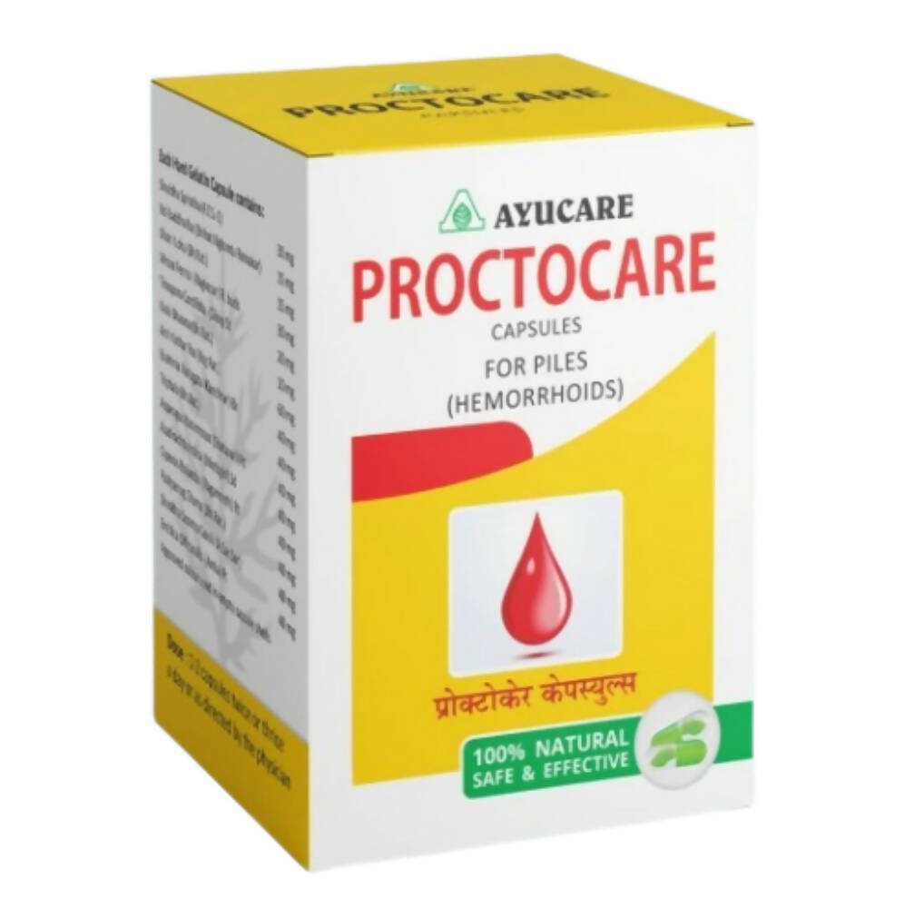 Ayucare Proctocare Capsules - Distacart