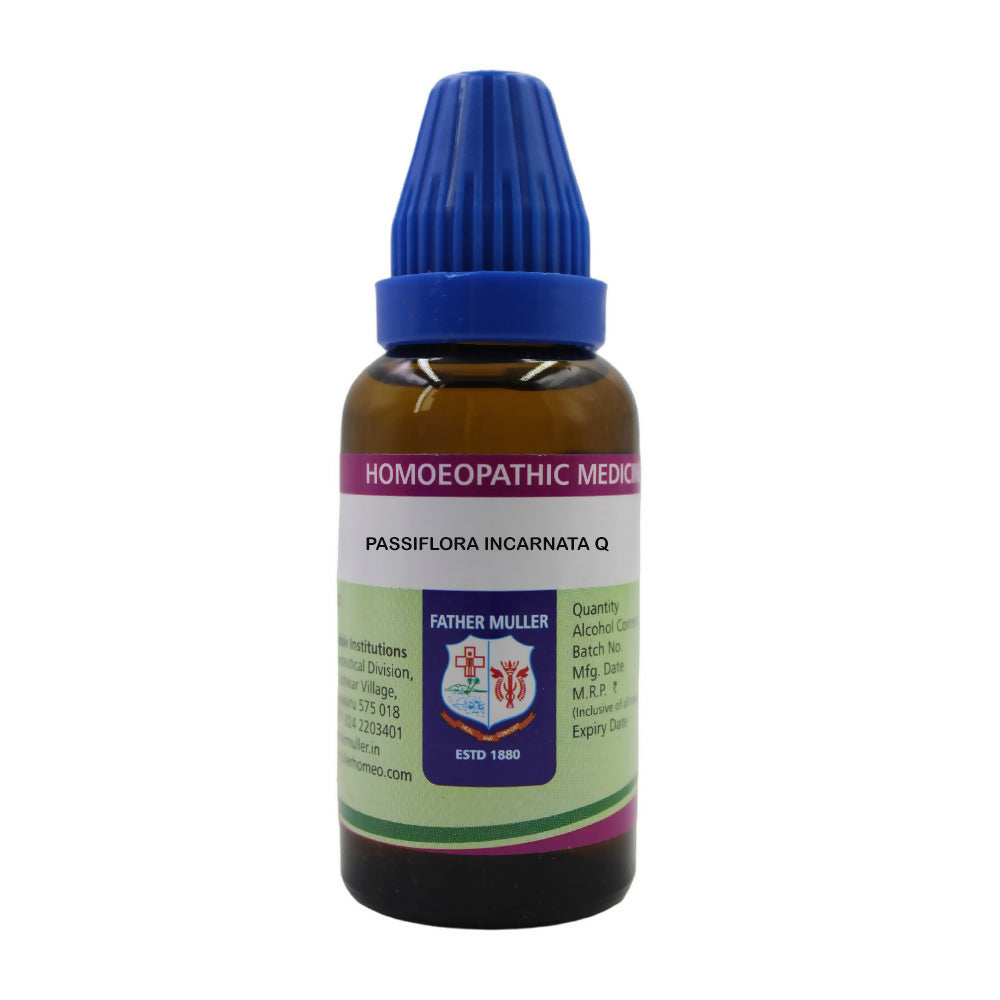 Father Muller Passiflora Incarnata Mother Tincture Q - Distacart