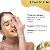 Thumbnail for Pilgrim 24K Gold Facial Mask (Mini) For Glowing Skin And Restoring Skin Radiance - Distacart