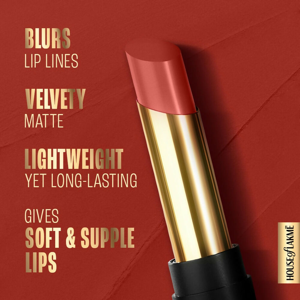 Buy Lakme Absolute Beyond Matte Lipstick - 103 Red Rose Online at Best ...