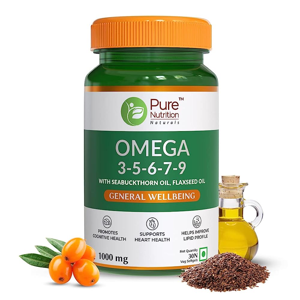 Buy Pure Nutrition Omega Unique 3 5 6 7 9 Softgels Online at Best