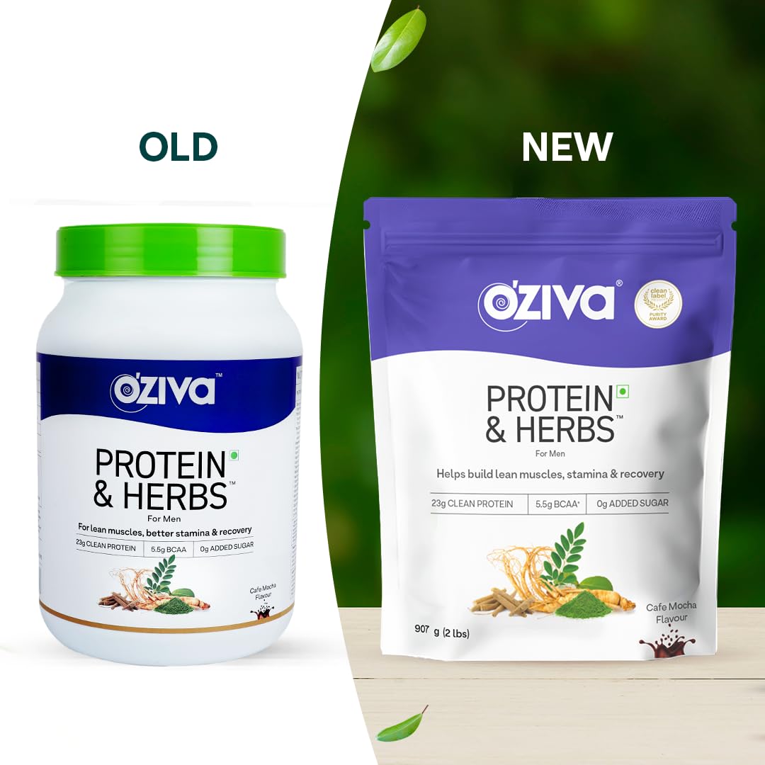 OZiva Protein & Herbs for Men