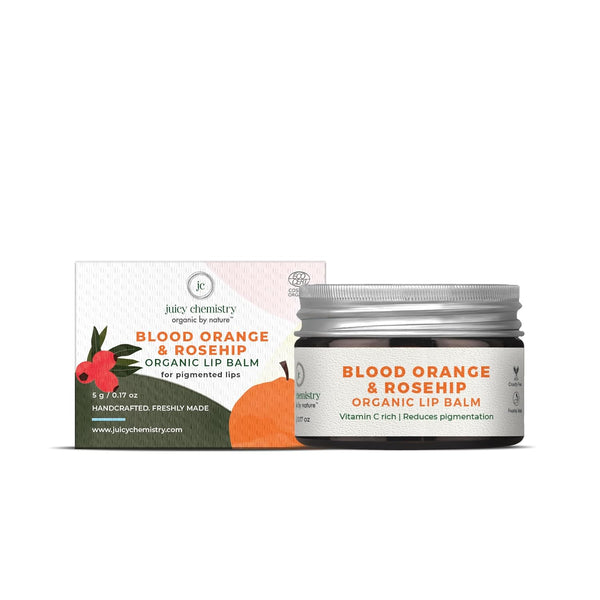 Juicy Chemistry Blood Orange & Rosehip Lip Balm - Distacart