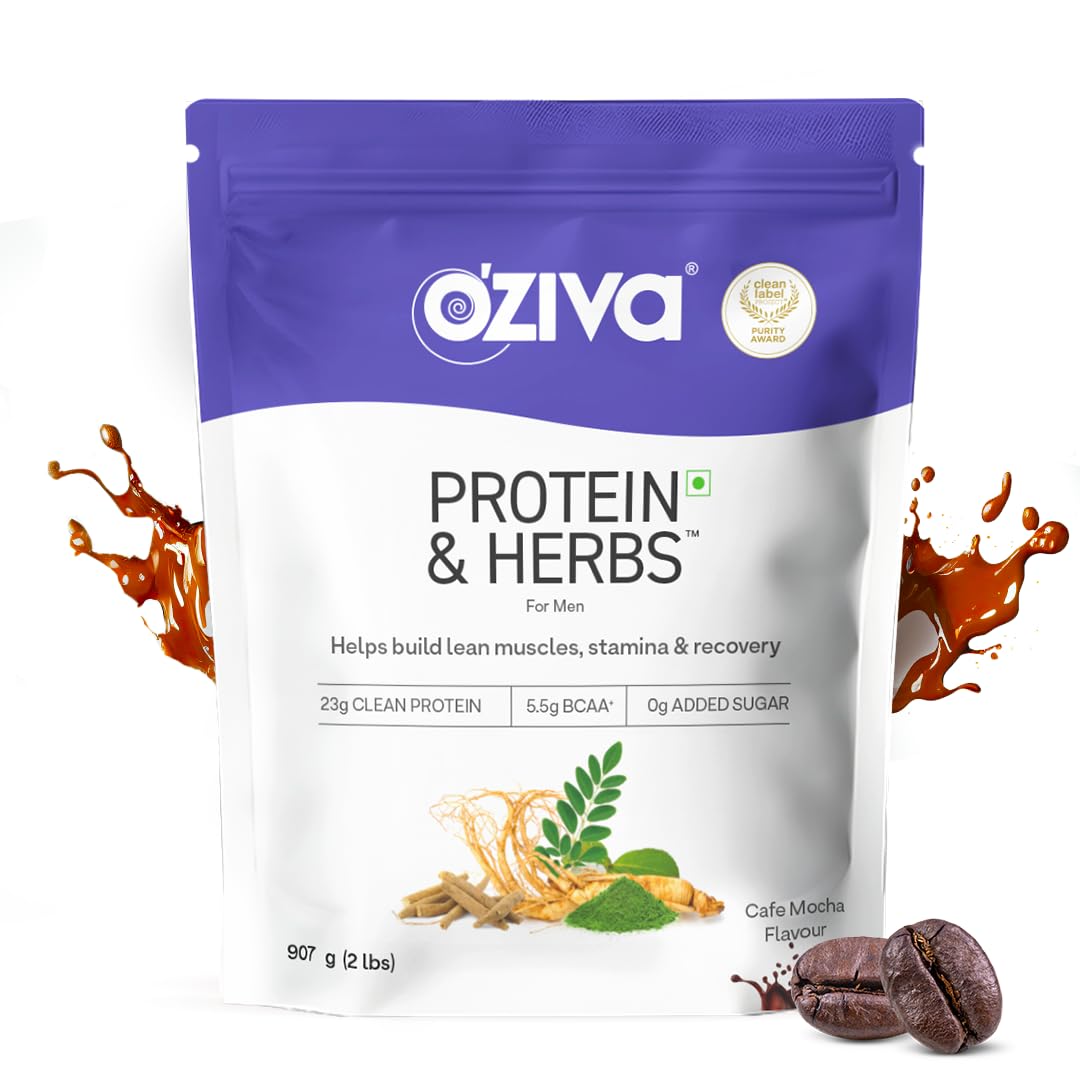 OZiva Protein & Herbs for Men