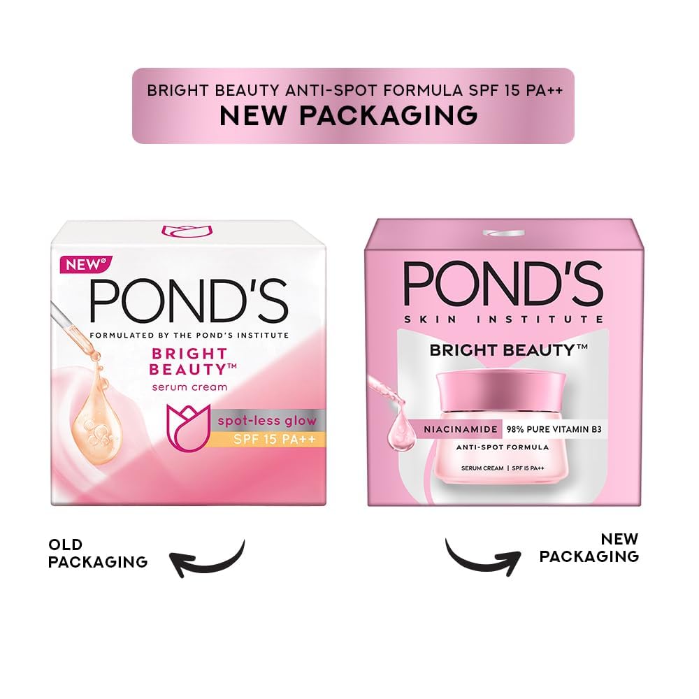 POND'S Bright Beauty Anti-Spot Serum Cream with Niacinamide