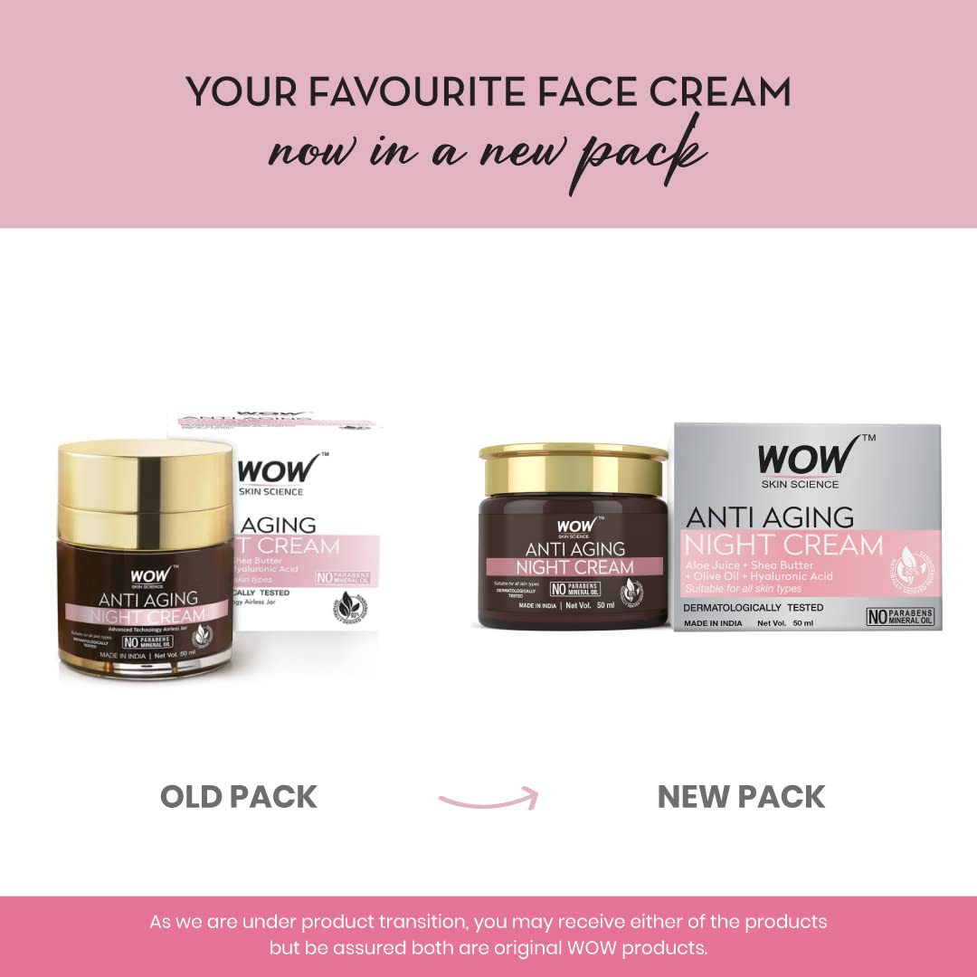 Wow Skin Science Anti Aging Night Cream