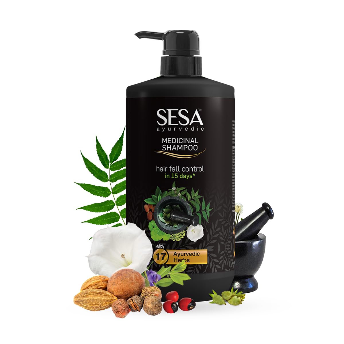 Sesa Ayurvedic Medicinal Shampoo For Hairfall Control & Anti Dandruff