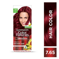 Thumbnail for Garnier Color Naturals Ultra Hair Color - 7.65 Raspberry Red