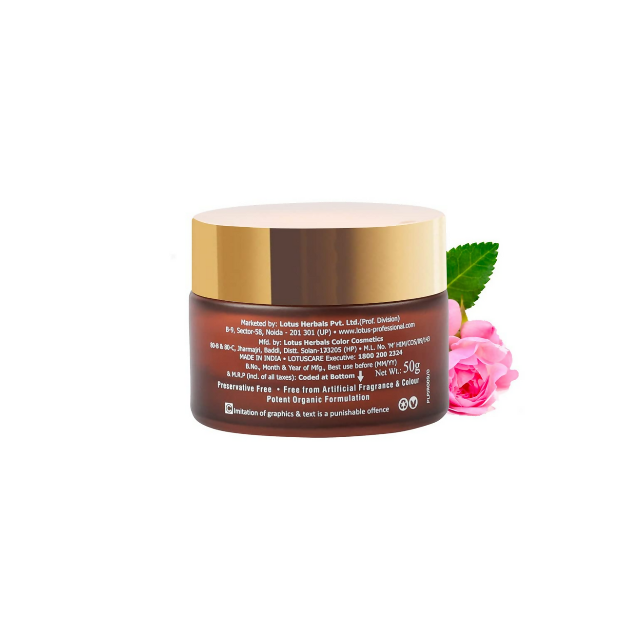 Lotus Professional Dermo Spa Bulgarian Rose Radiance and Renewal Night Cream