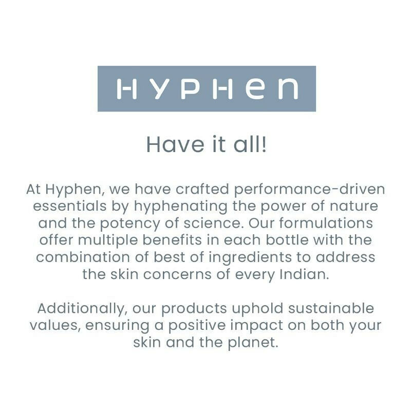 Hyphen By Kriti Sanon Golden Hour Glow Serum & Sunscreen SPF 50 Combo