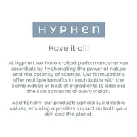 Thumbnail for Hyphen By Kriti Sanon Golden Hour Glow Serum & Sunscreen SPF 50 Combo