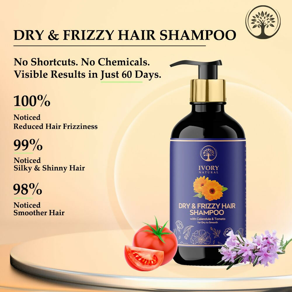 Ivory Natural Dry Rough Hair Shampoo For Dry, Frizzy, Unmanaged Hair - Distacart