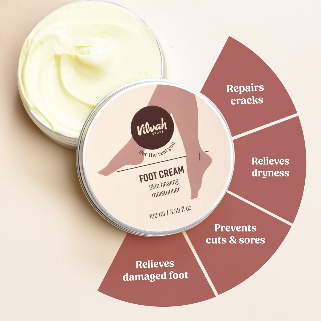 Vilvah Store Foot Cream All Skin Types