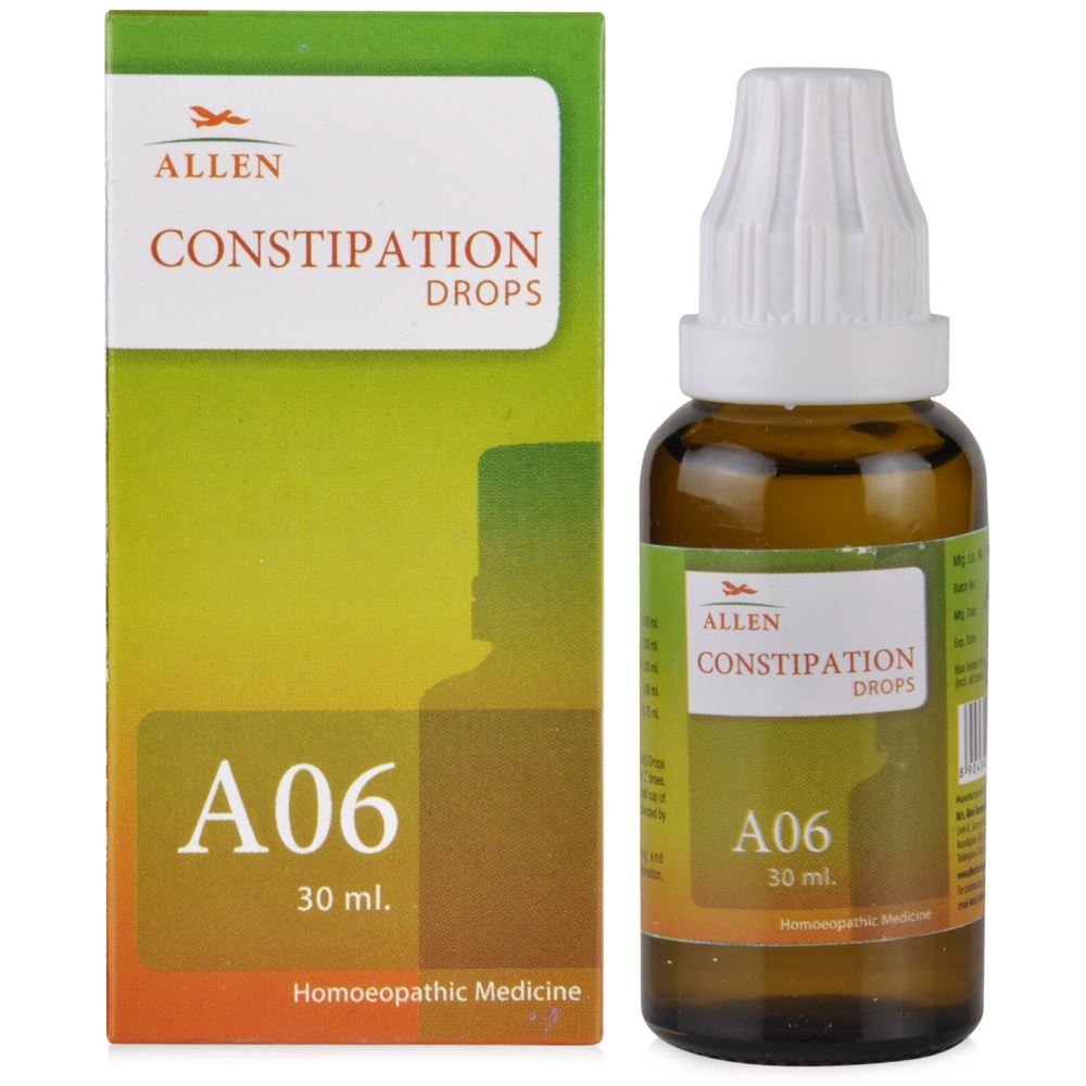 Allen Homeopathy A06 Constipation Drops