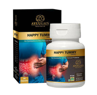 Thumbnail for Ayuugain Happy Tummy Capsule for Constipation Relief - Distacart