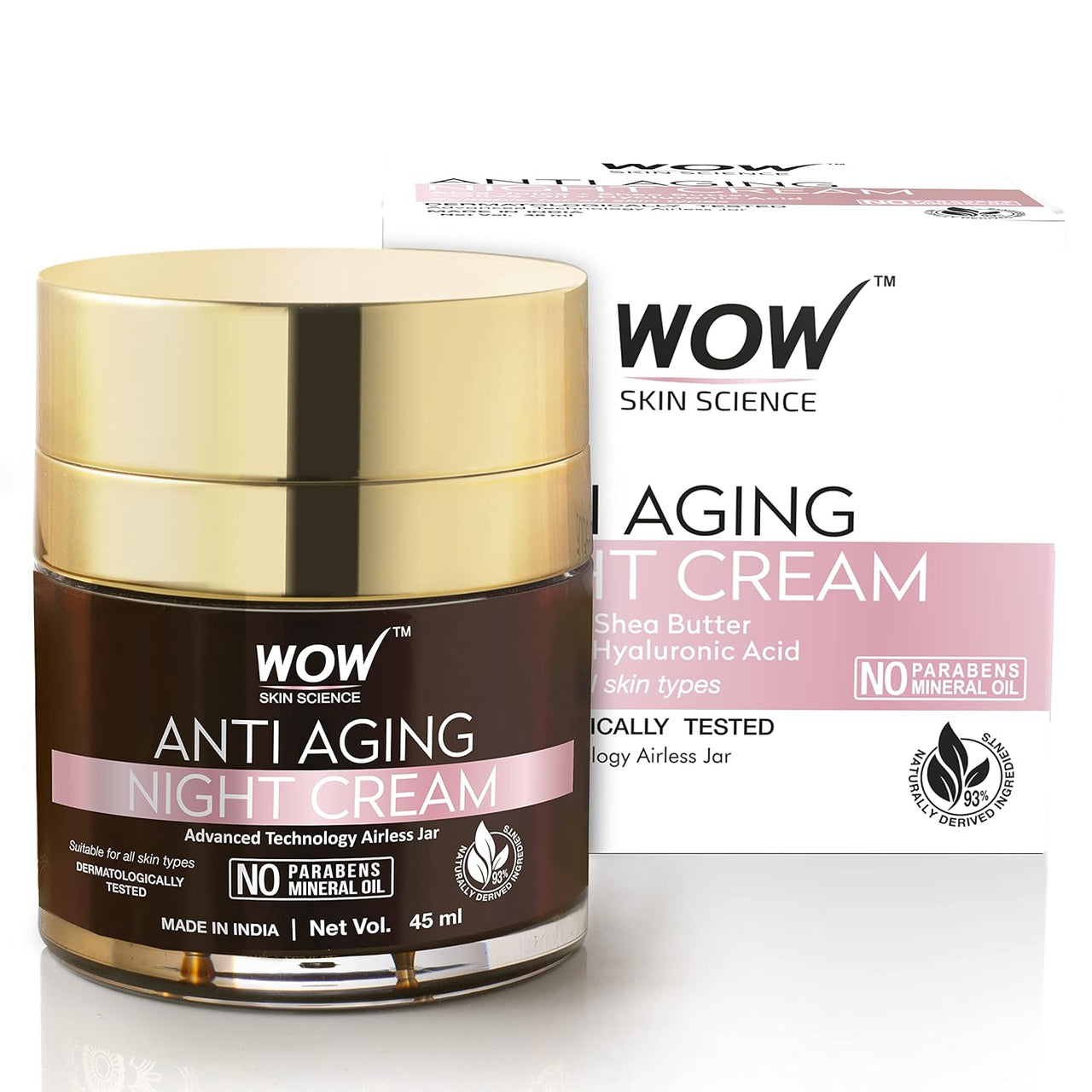 Wow Skin Science Anti Aging Night Cream