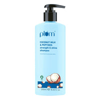 Thumbnail for Plum Coconut Milk & Peptides Shampoo For Soft, Shiny Hair