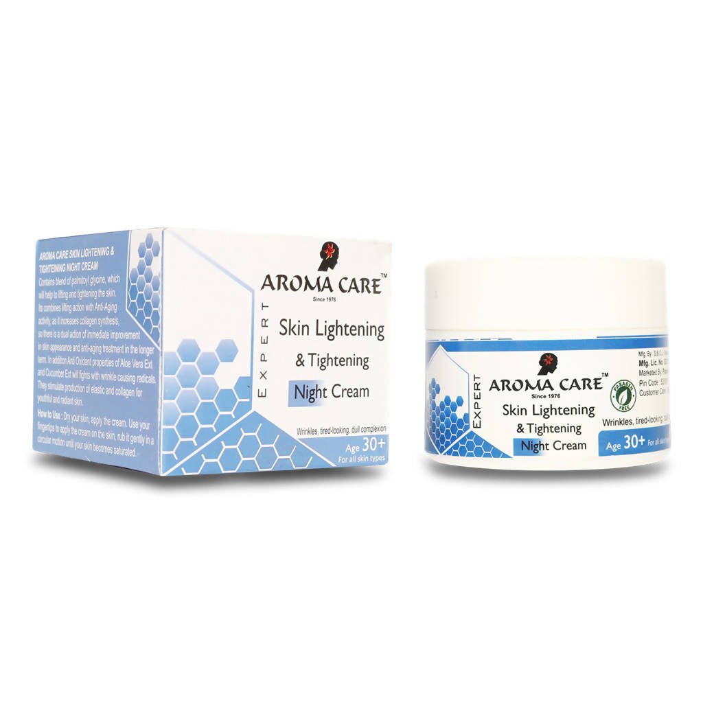 Aroma Care Skin Lightening & Tightening Night Cream - Distacart
